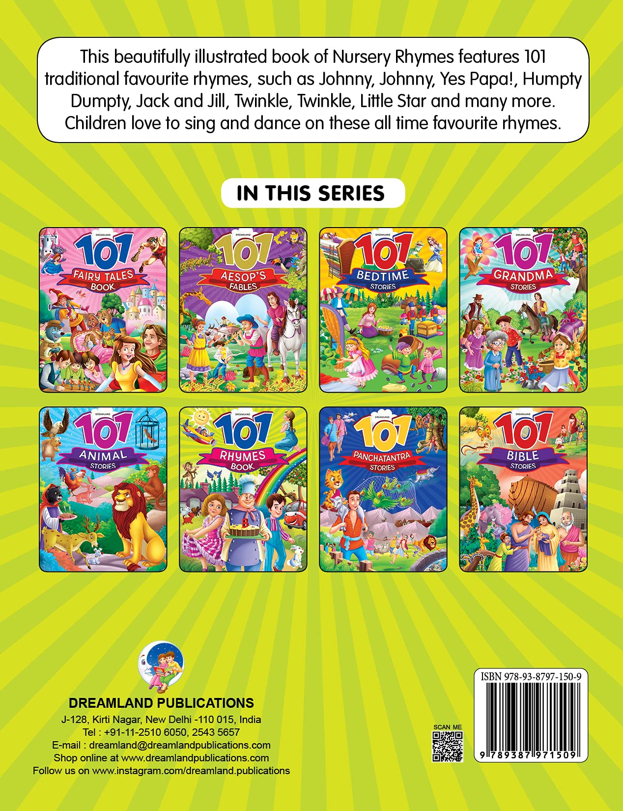 Dreamland 101 Rhymes Book - Distacart