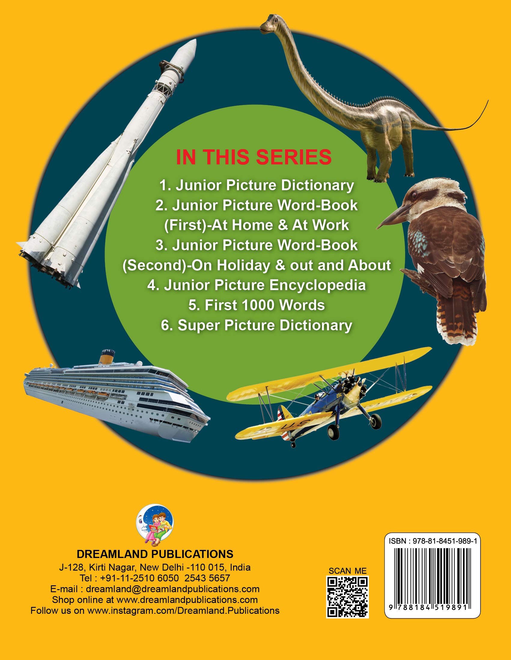 Dreamland JUNIOR PICTURE DICTIONARY - Distacart