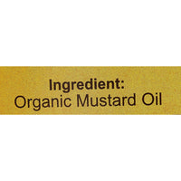Thumbnail for 24 Mantra Organic Mustard Oil ingredients