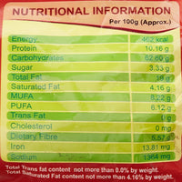 Thumbnail for Patanjali Atta Noodles Chatpataa - Family Pack (Pack of 4) nutritional information