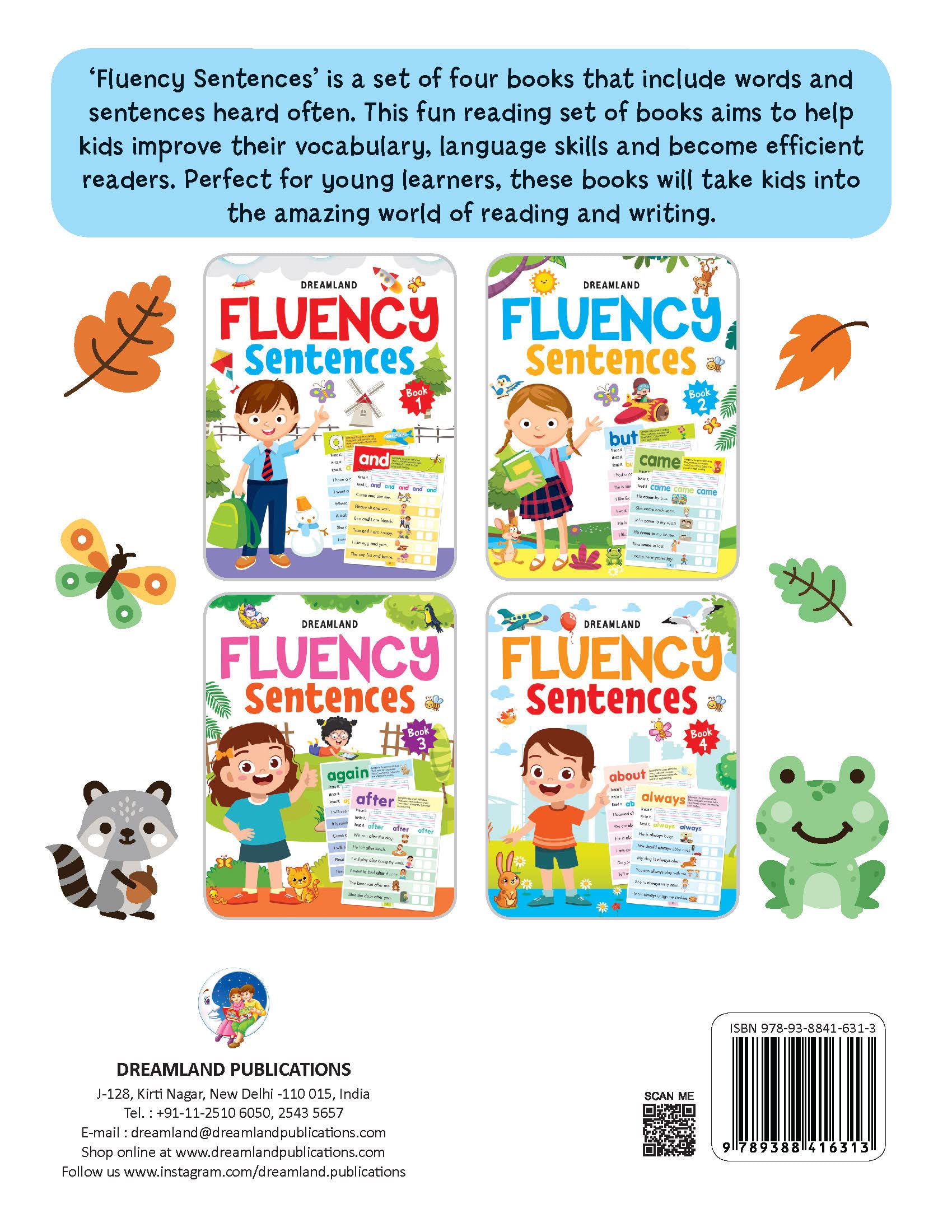 Dreamland Fluency Sentences Book 2 - Distacart