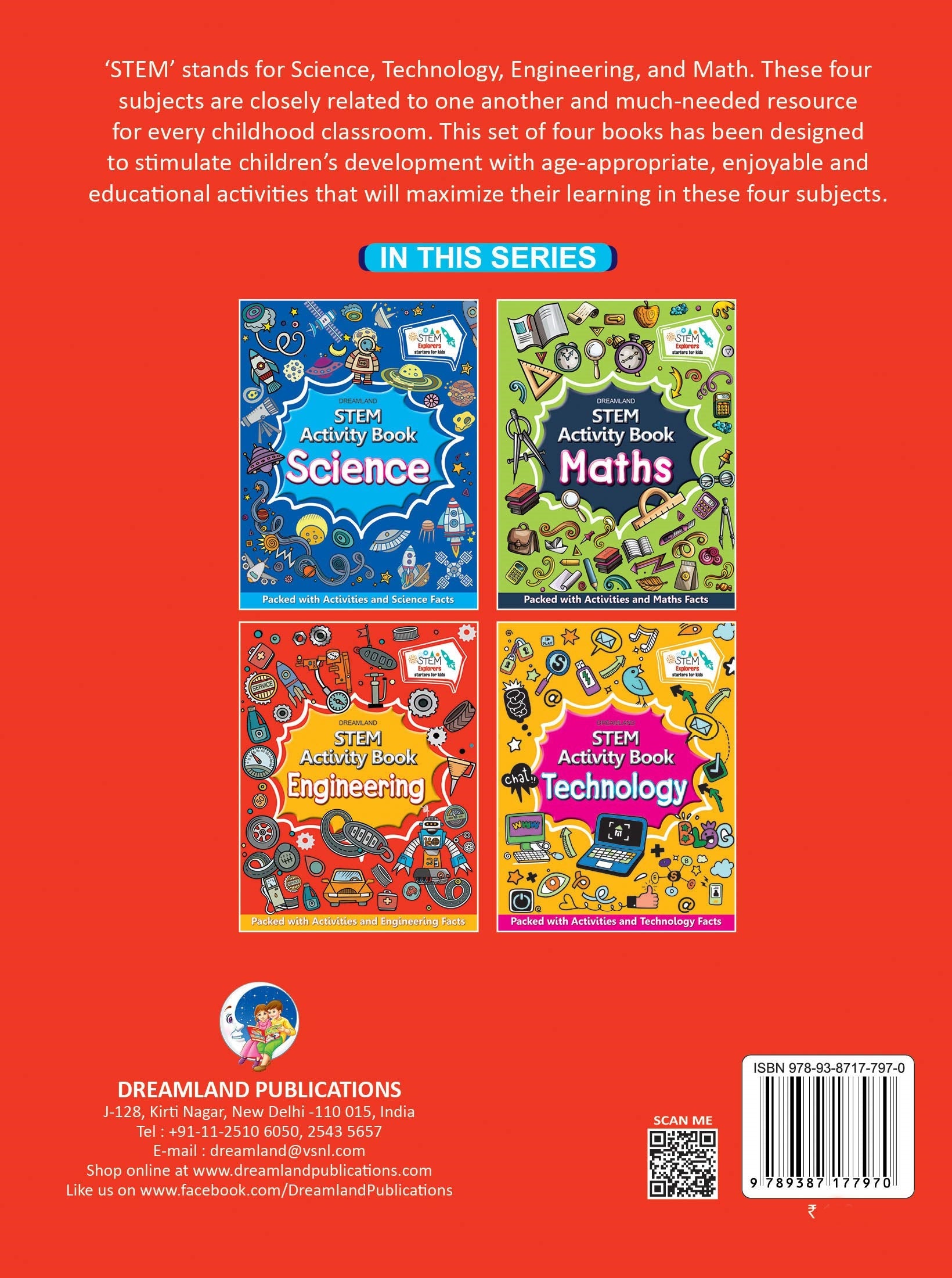 Dreamland STEM Activity Book - Engineering - Distacart