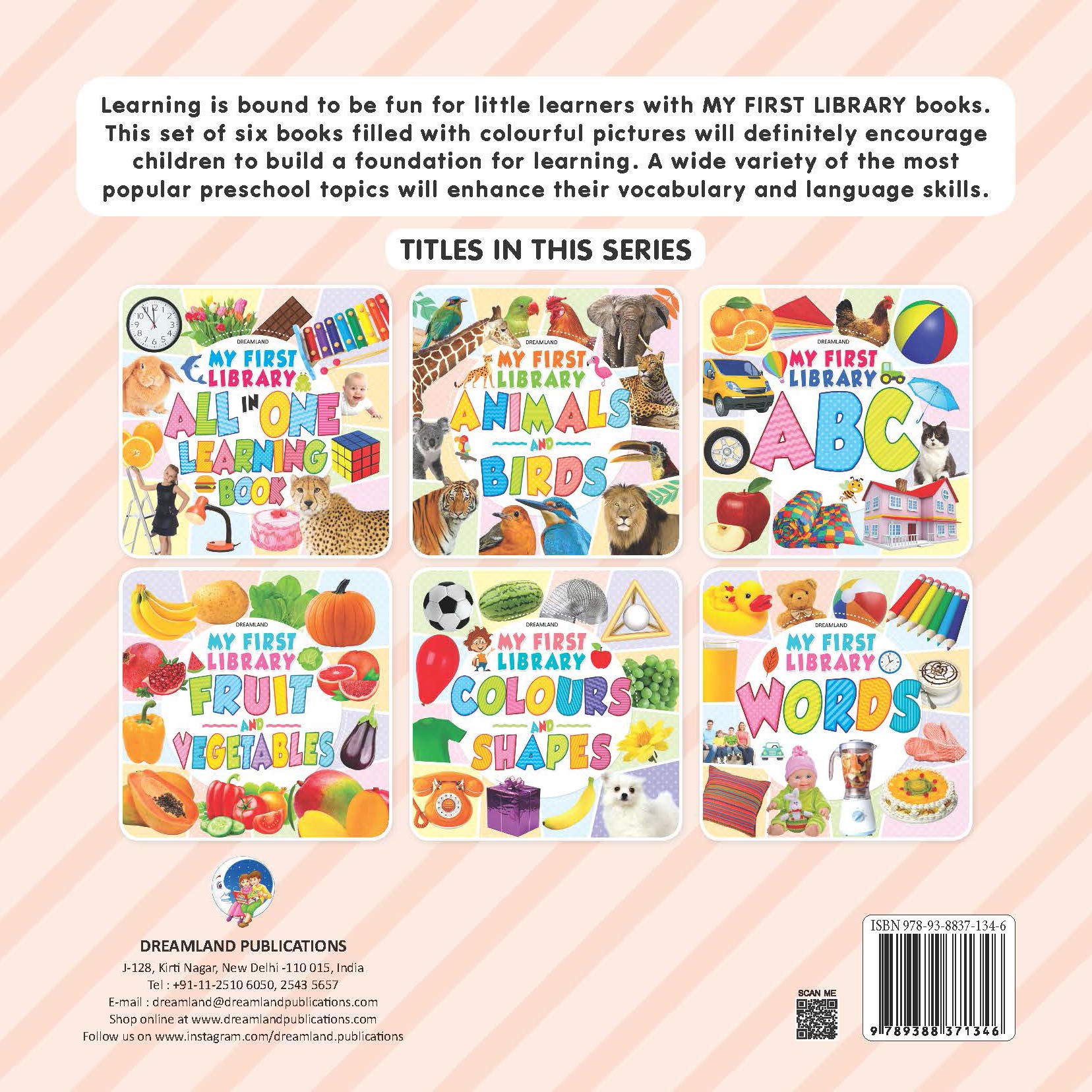 Dreamland My First Library Fruits and Vegetables - Distacart