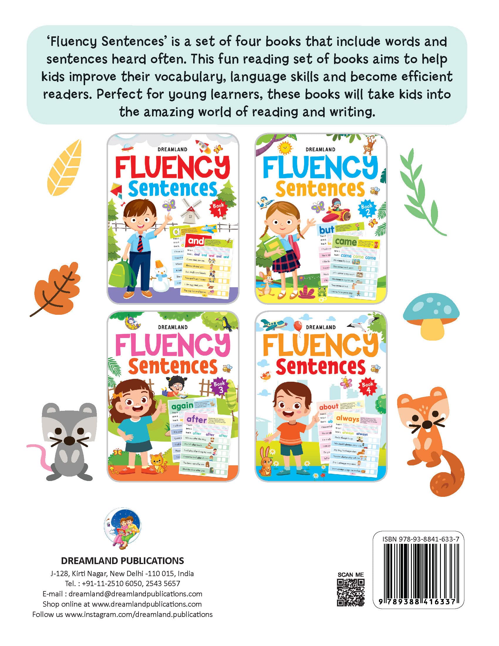 Dreamland Fluency Sentences Book 4 - Distacart