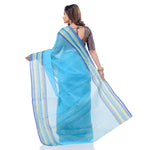 Thumbnail for Desh Bidesh Bengal Cotton Women's Bengal Tant Khejur Chori Design Pure Handloom Cotton Saree Without Blouse Piece - Distacart
