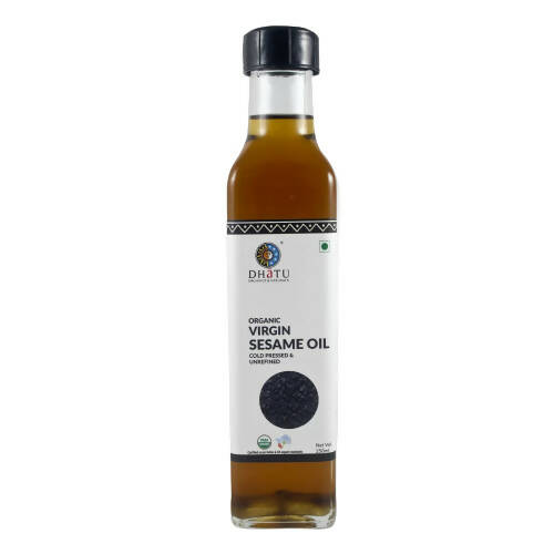 Dhatu Organics & Naturals Virgin Sesame Oil - Distacart
