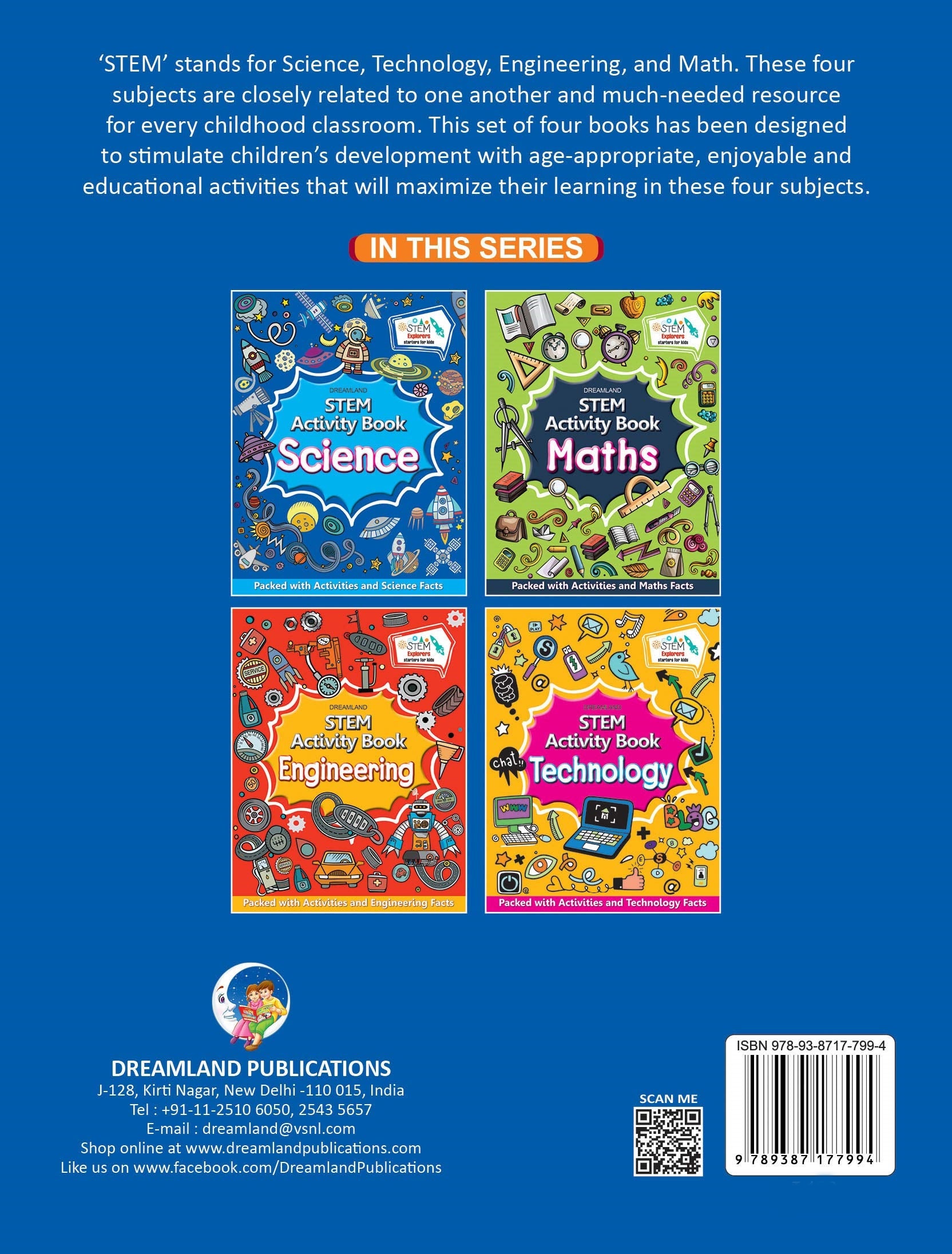 Dreamland STEM Activity Book - Science - Distacart