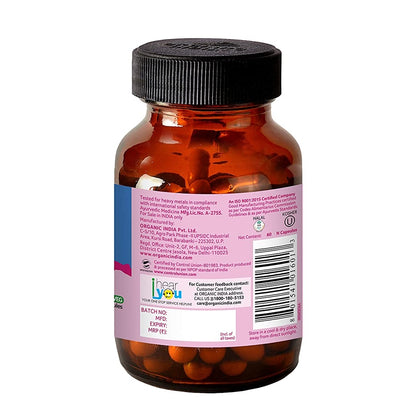 Organic India Shatavari Capsules - Distacart