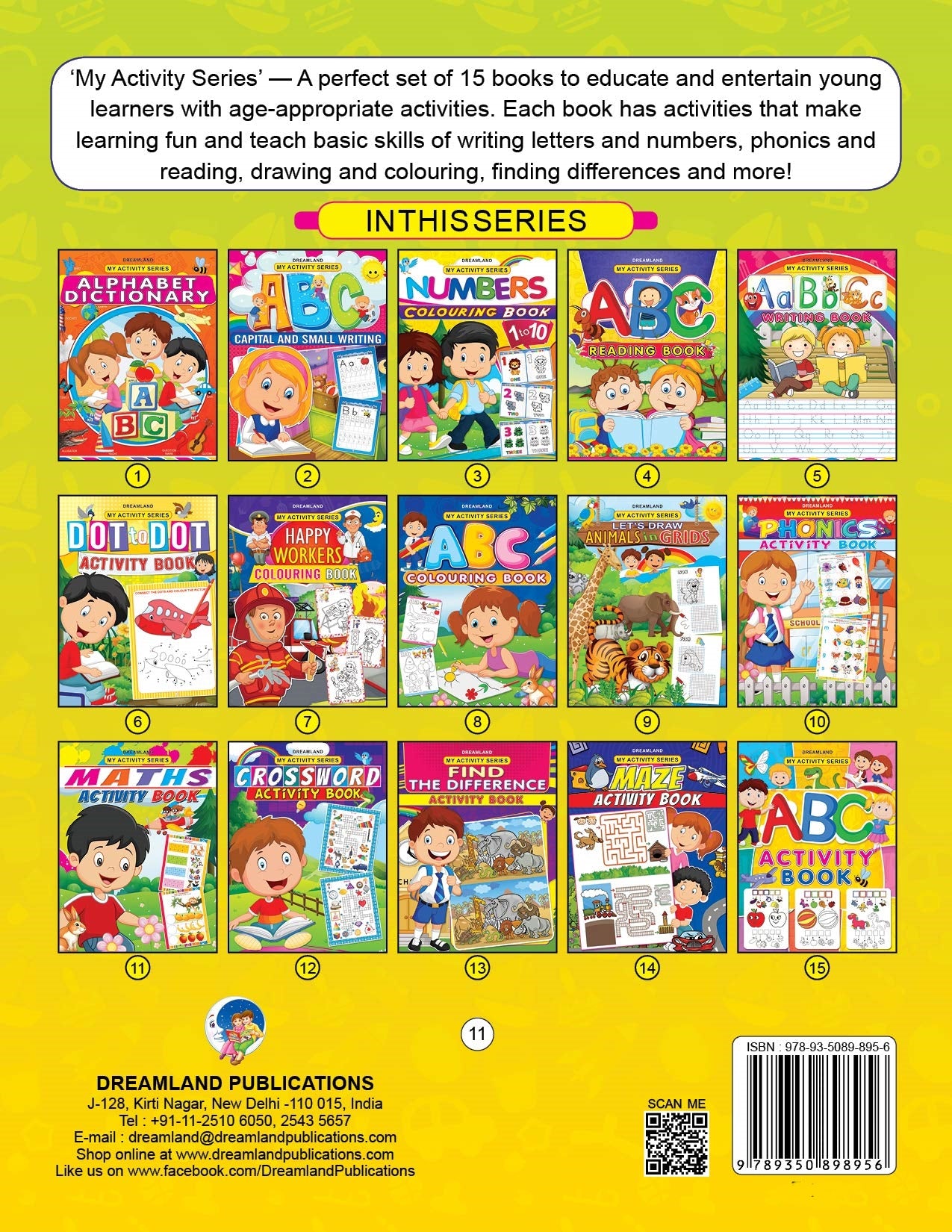 Dreamland My Activity- Maths Activity Book - Distacart