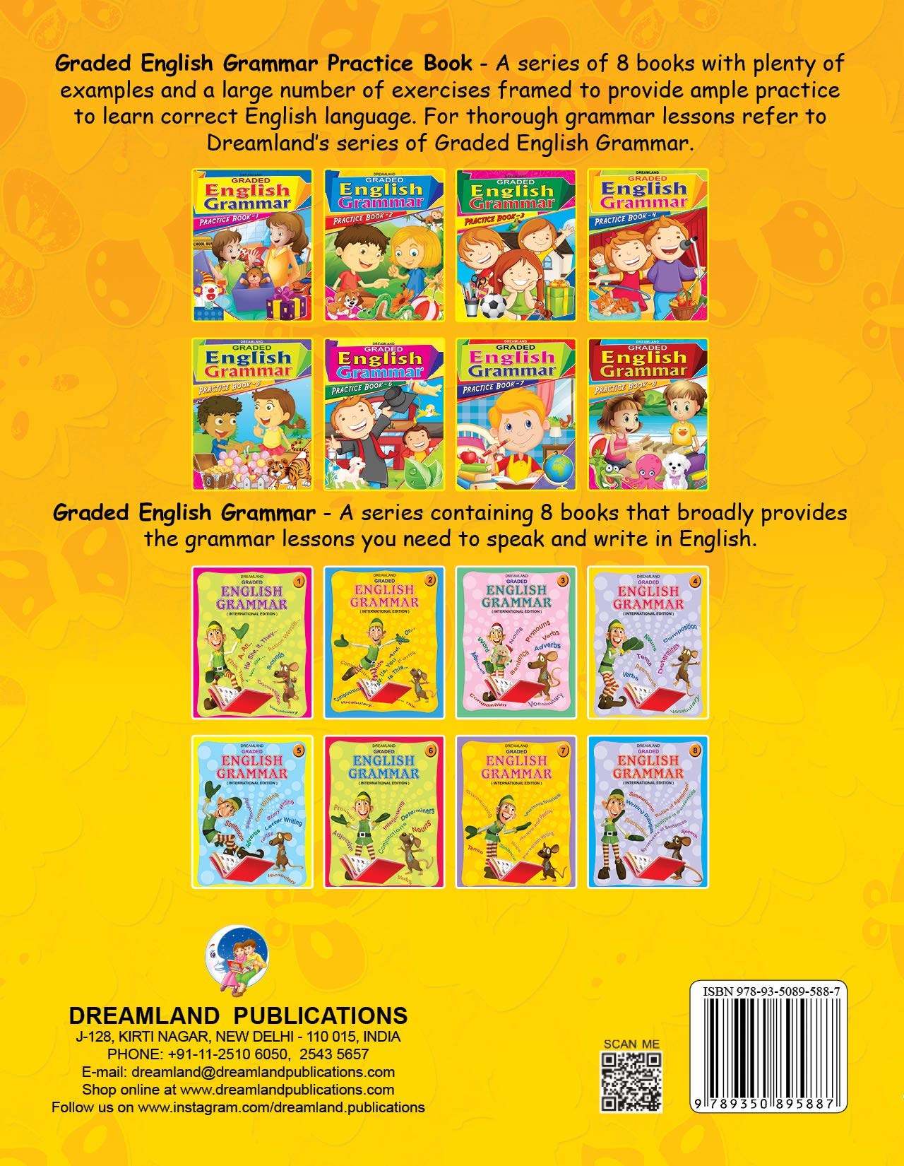 Dreamland Graded English Grammar Practice Book - 2 - Distacart