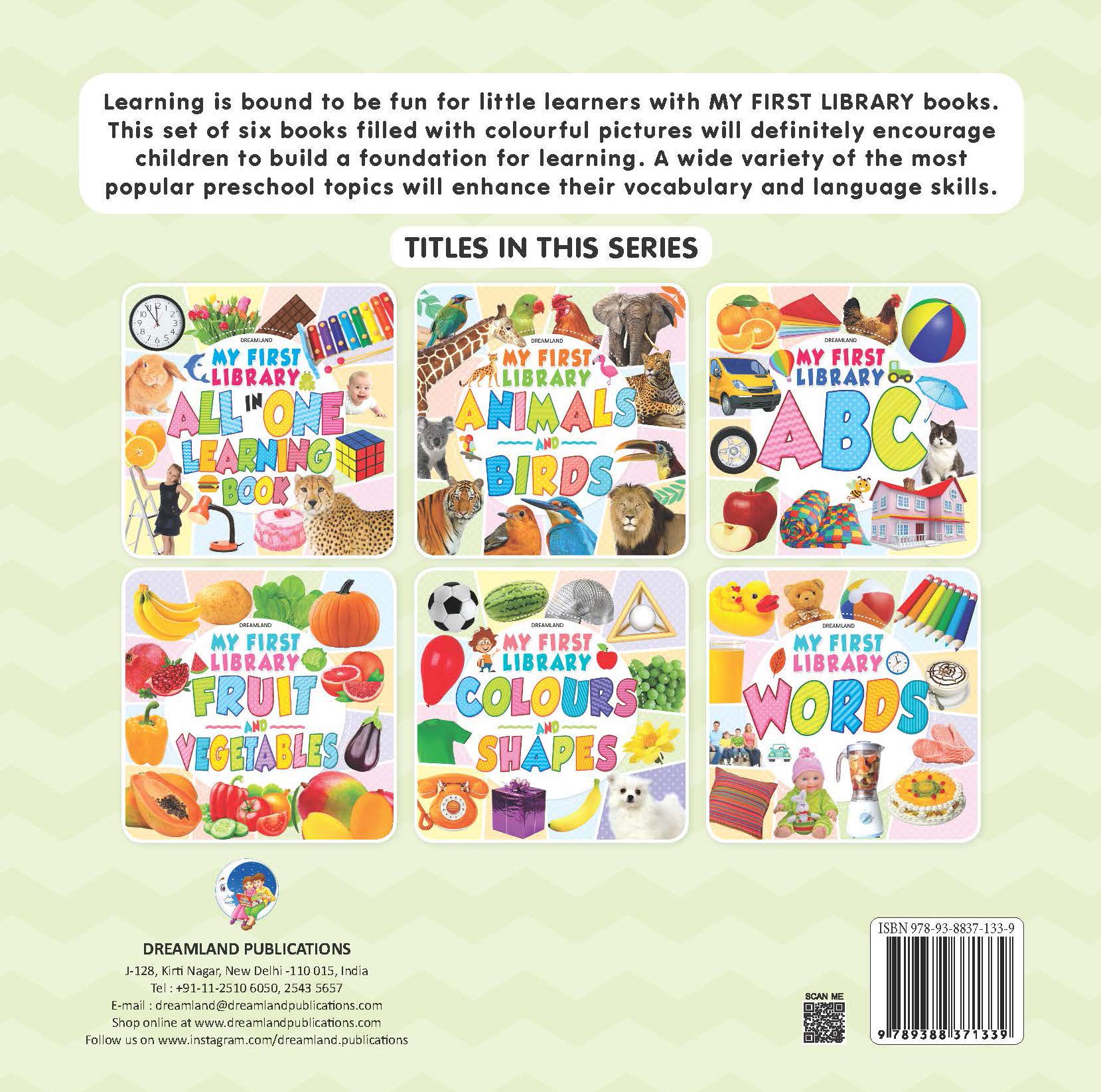 Dreamland My First Library Animals and Birds - Distacart