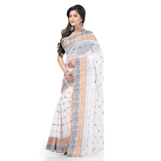 Desh Bidesh Women's Tant Cotton Saree Without Blouse Piece - Distacart