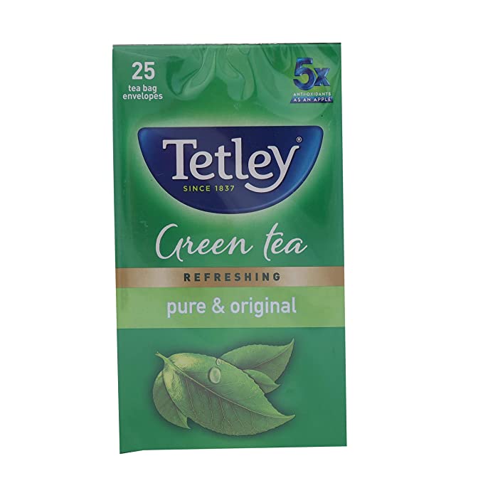 Tetley Green Tea Pure Original 25 Tea Bags
