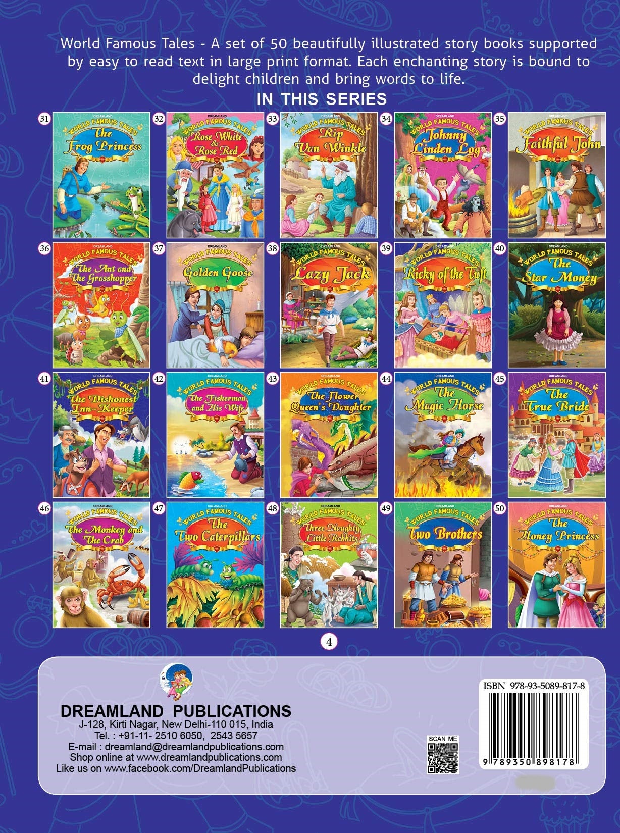 Dreamland World Famous Tales- Thumbelina - Distacart