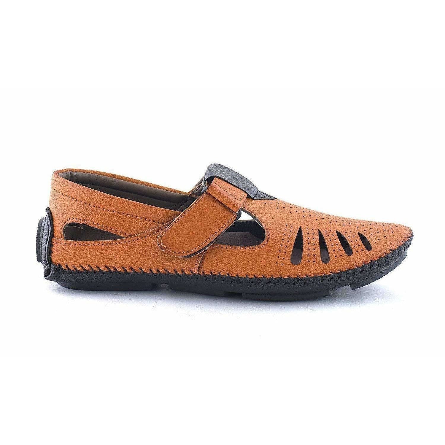 Men Stylish Formal Casual Ethnic Loafer Slip-On Sandal Shoe - Distacart
