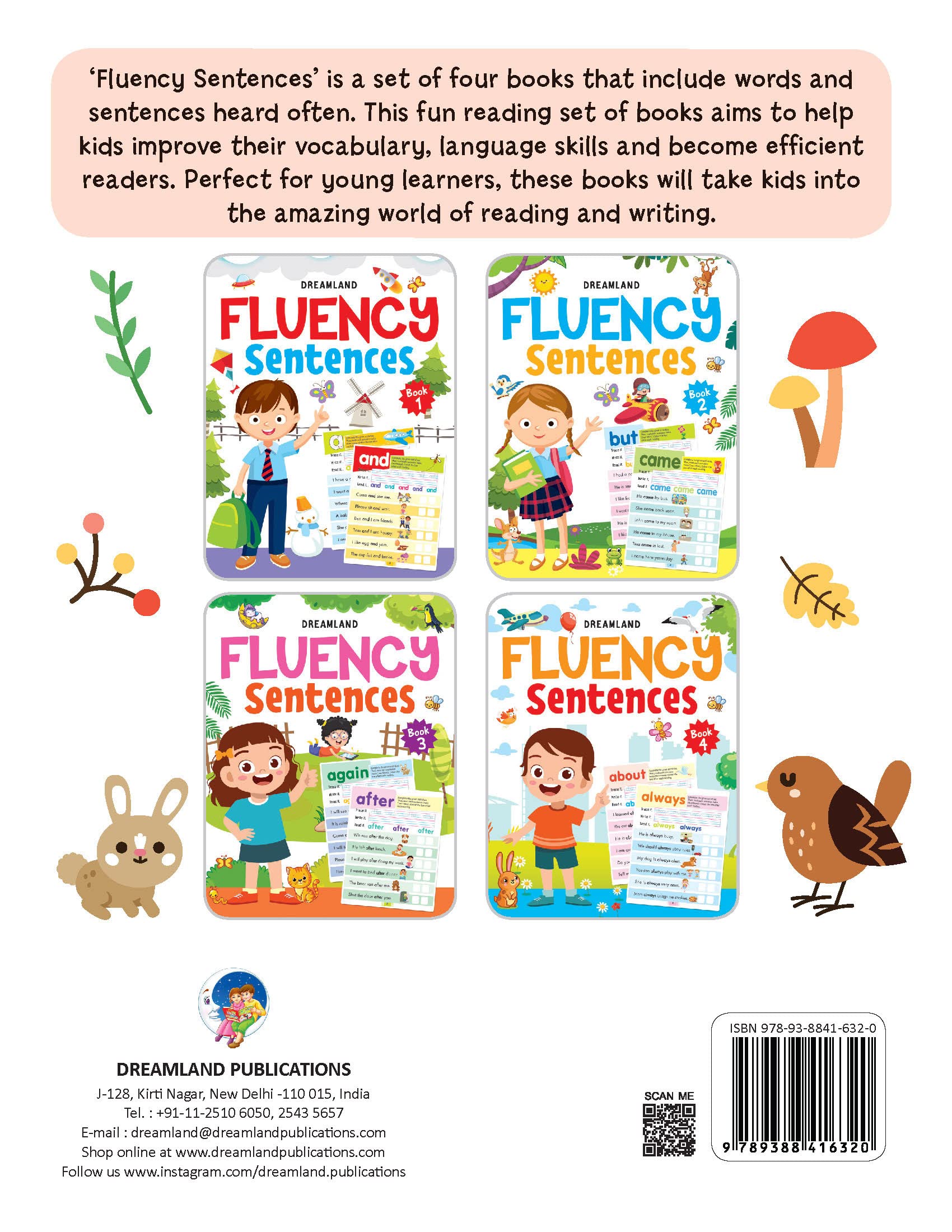 Dreamland Fluency Sentences Book 3 - Distacart