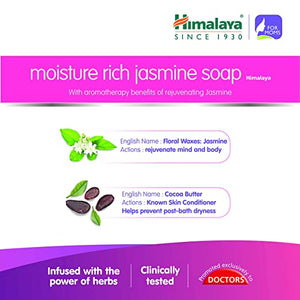 Himalaya Herbals Moisture Rich Jasmine Soap For Moms - Distacart