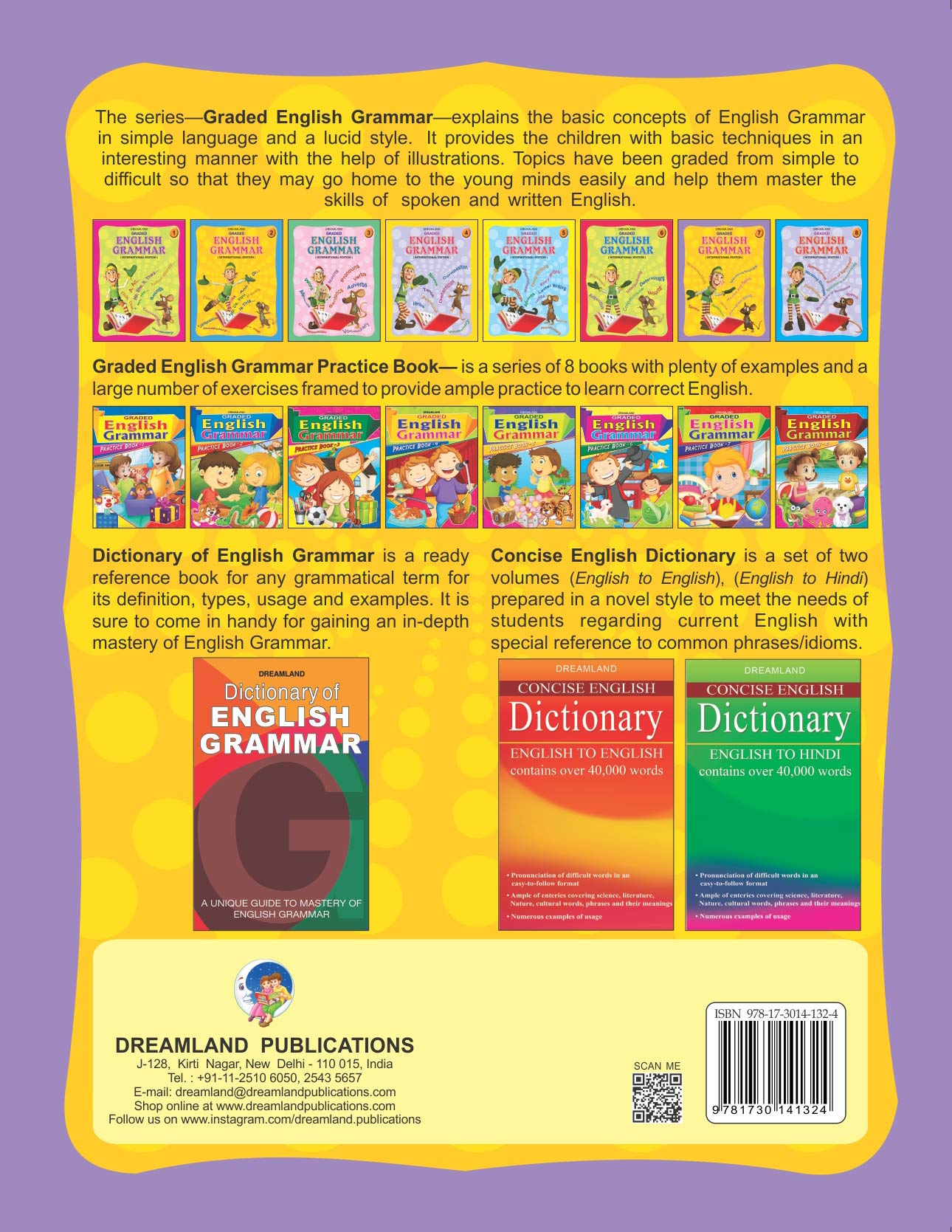 Dreamland Graded English Grammar Part 7 - Distacart