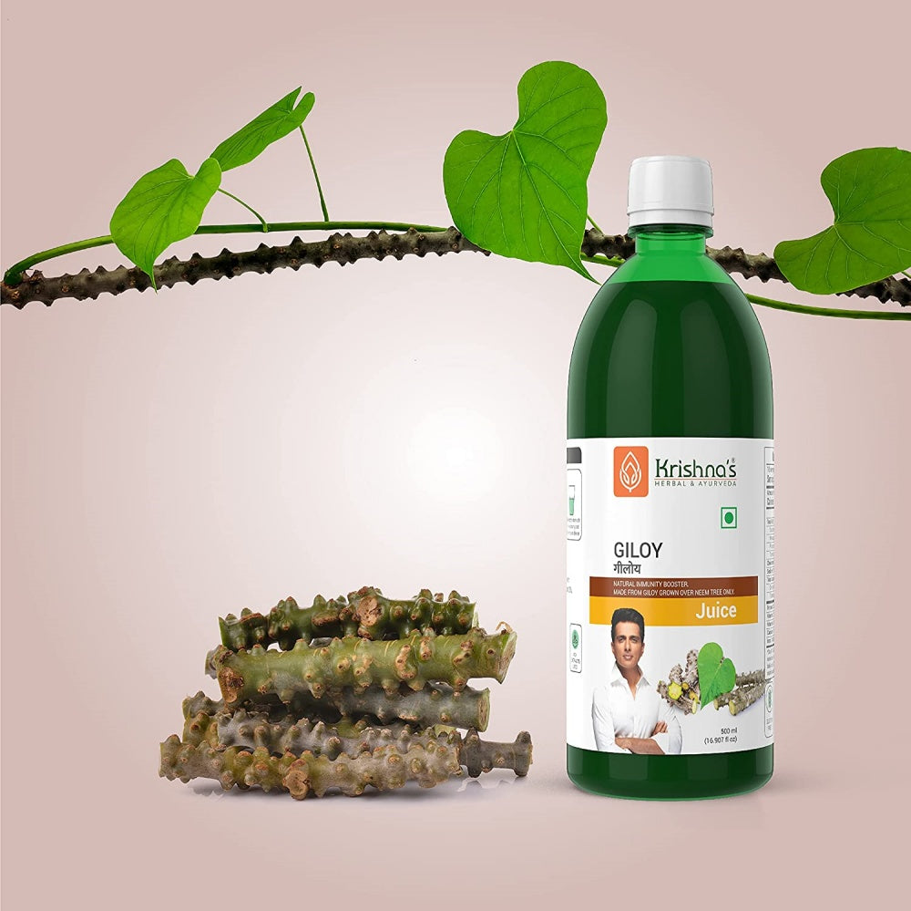 Krishna's Herbal & Ayurveda Giloy Juice / Geloy Swaras Immunity Booster
