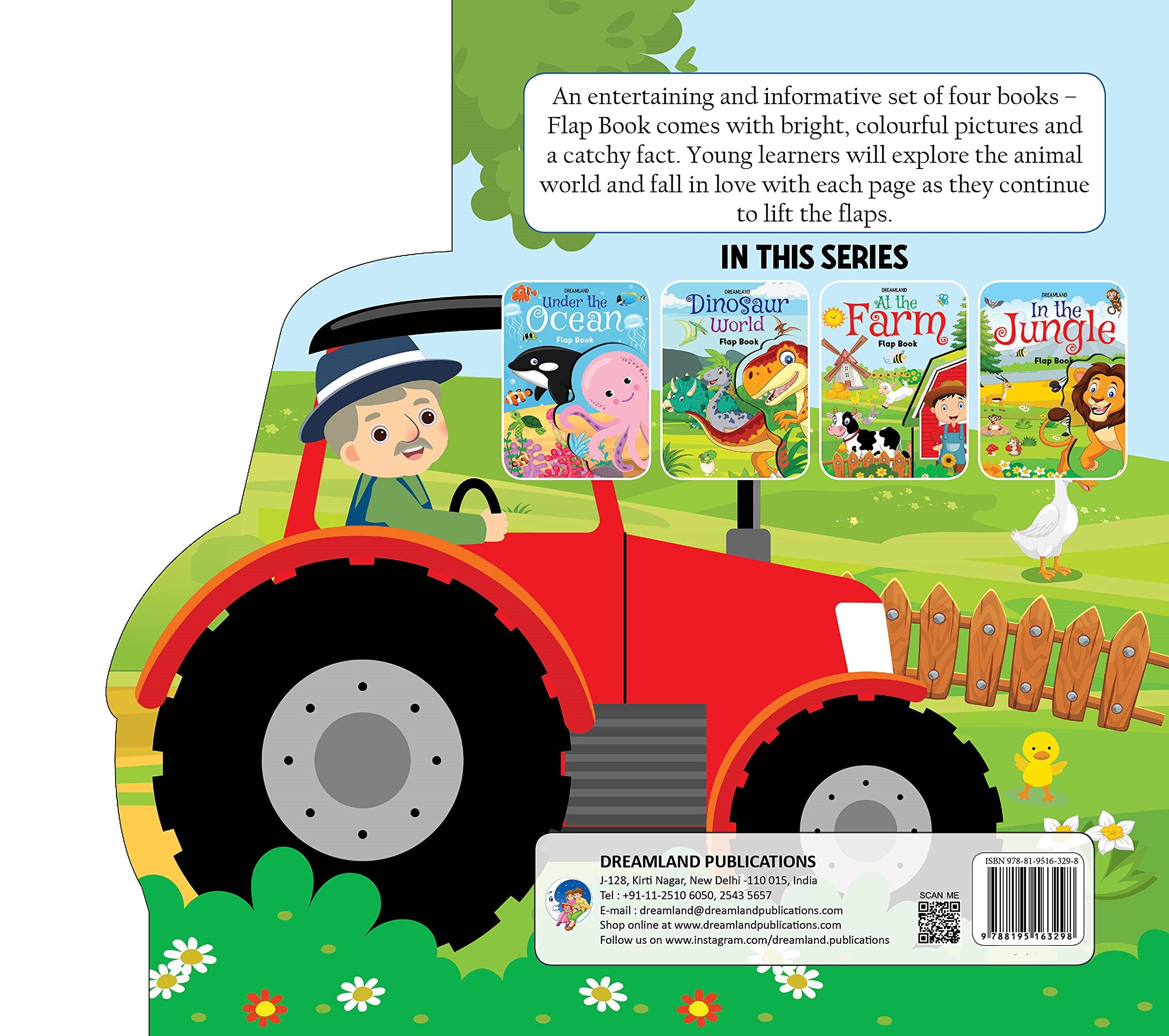 Dreamland Flap Book- At the Farm - Distacart