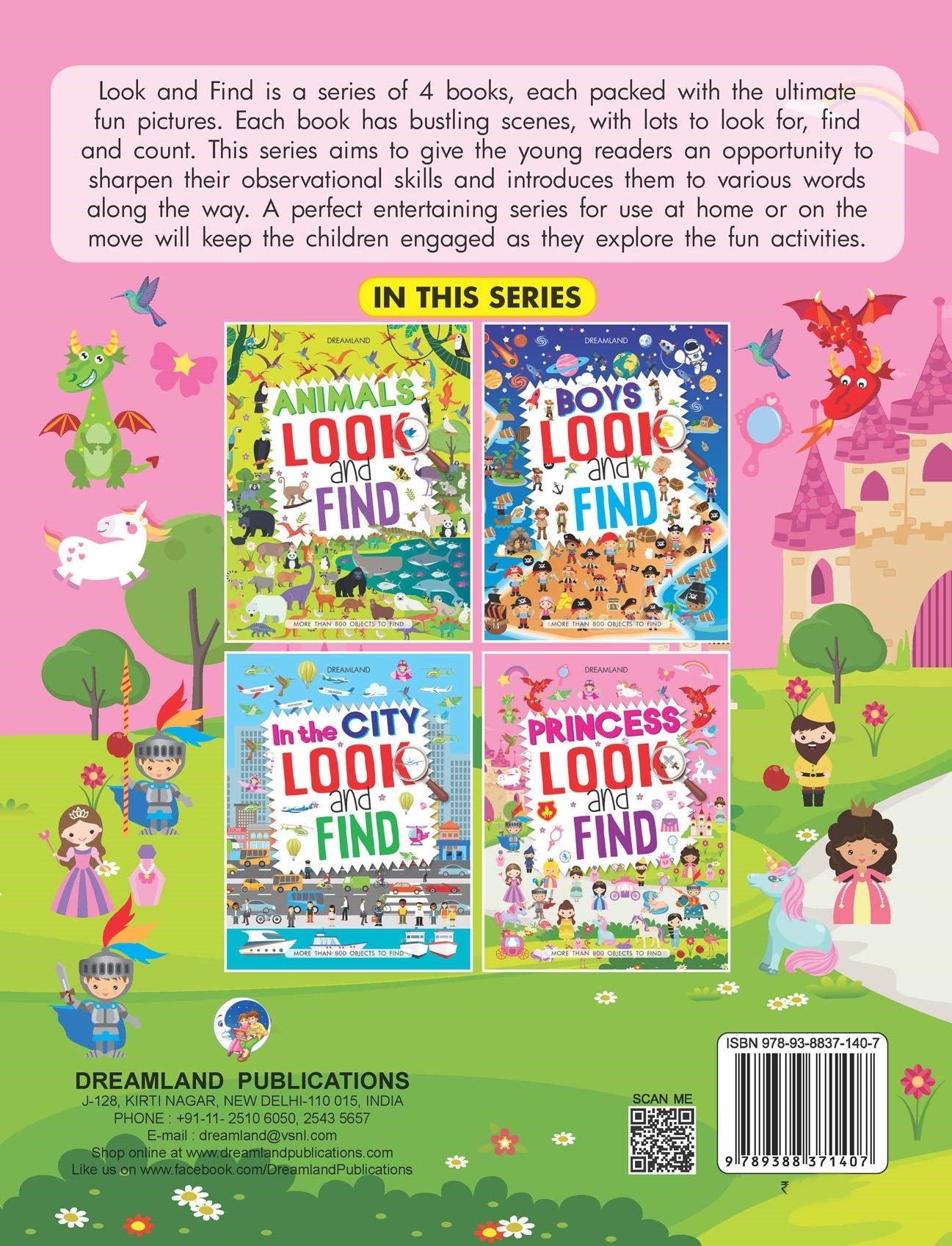 Dreamland Look and Find - Princess - Distacart