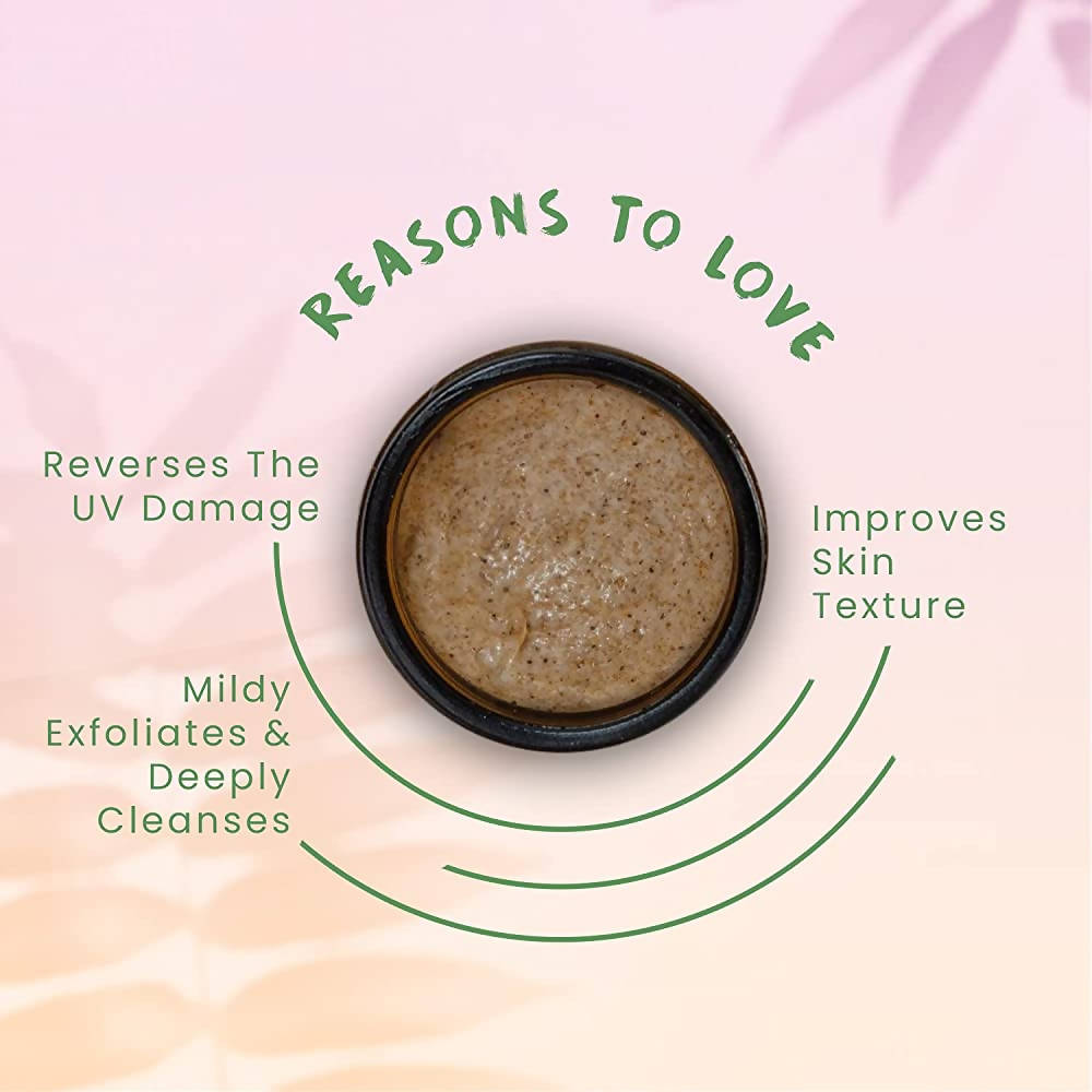 FOY Naturals Walnut and Pumpkin Seed Exfoliating Face Wash