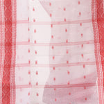 Thumbnail for Desh Bidesh Women's Traditional Bengal Tant Kolkatara Design Pure Handloom Cotton Saree - Distacart