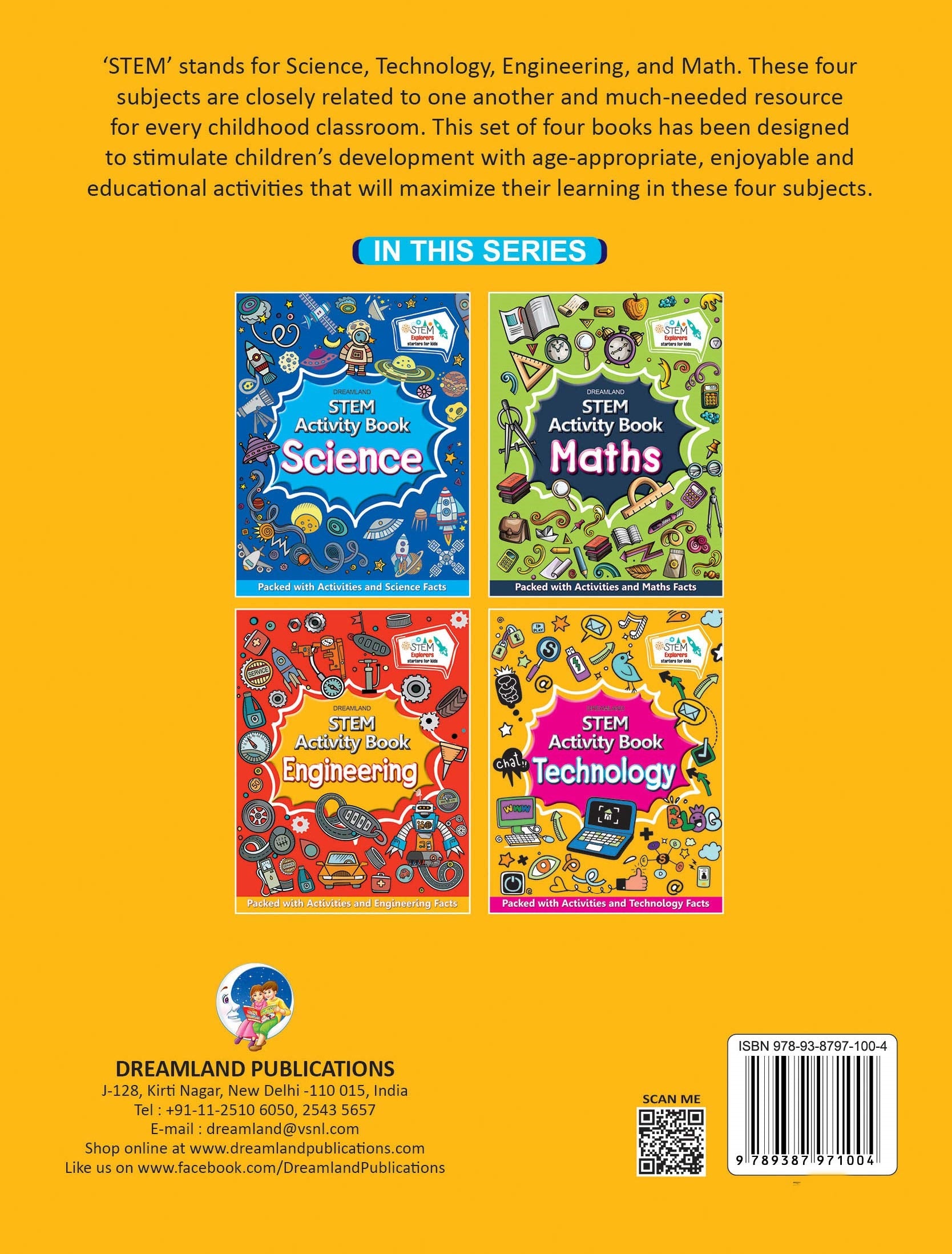 Dreamland STEM Activity Book - Technology - Distacart