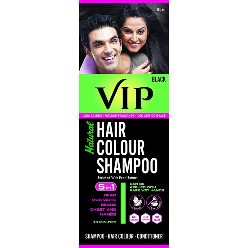 Vip Natural Hair Color Shampoo