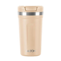 Thumbnail for Milton Corral Thermosteel Insulated Coffee Mug Tumbler - 400ml (Cream) - Distacart