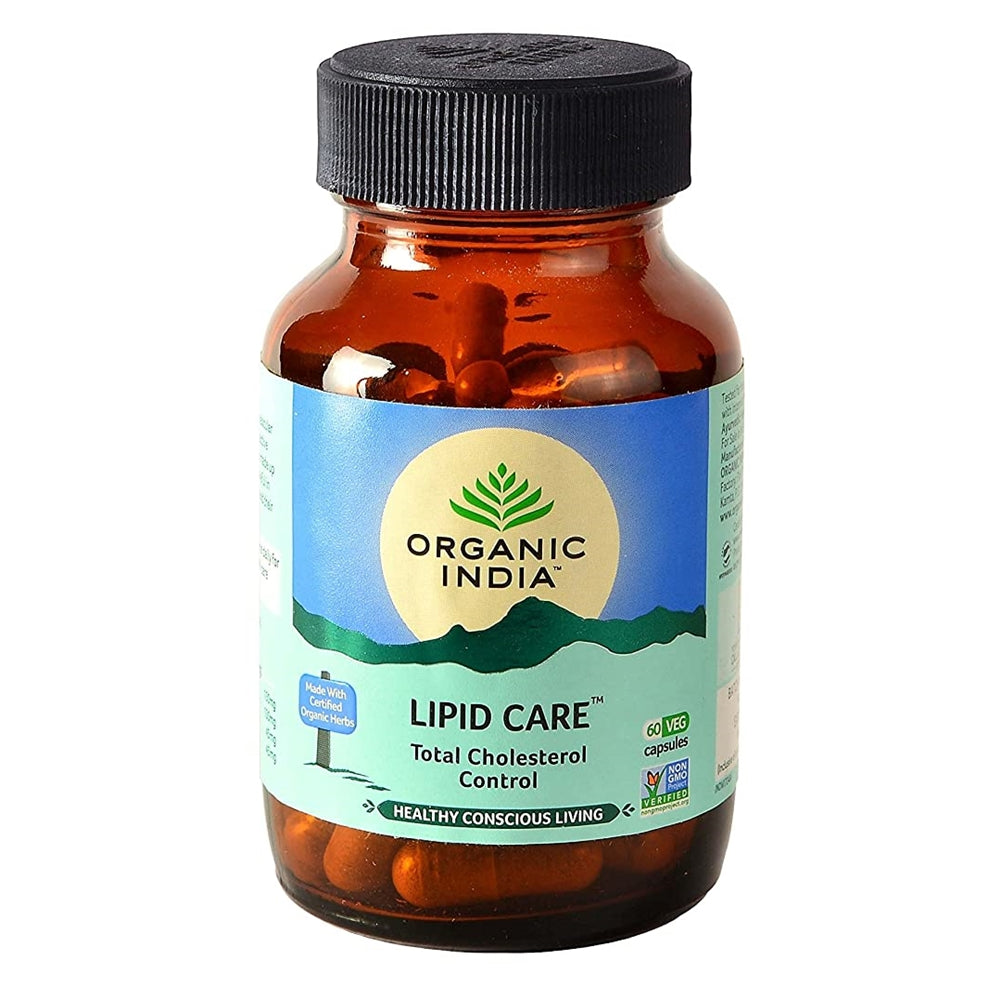 Organic India Lipid care - 60 Capsules Bottle - Distacart