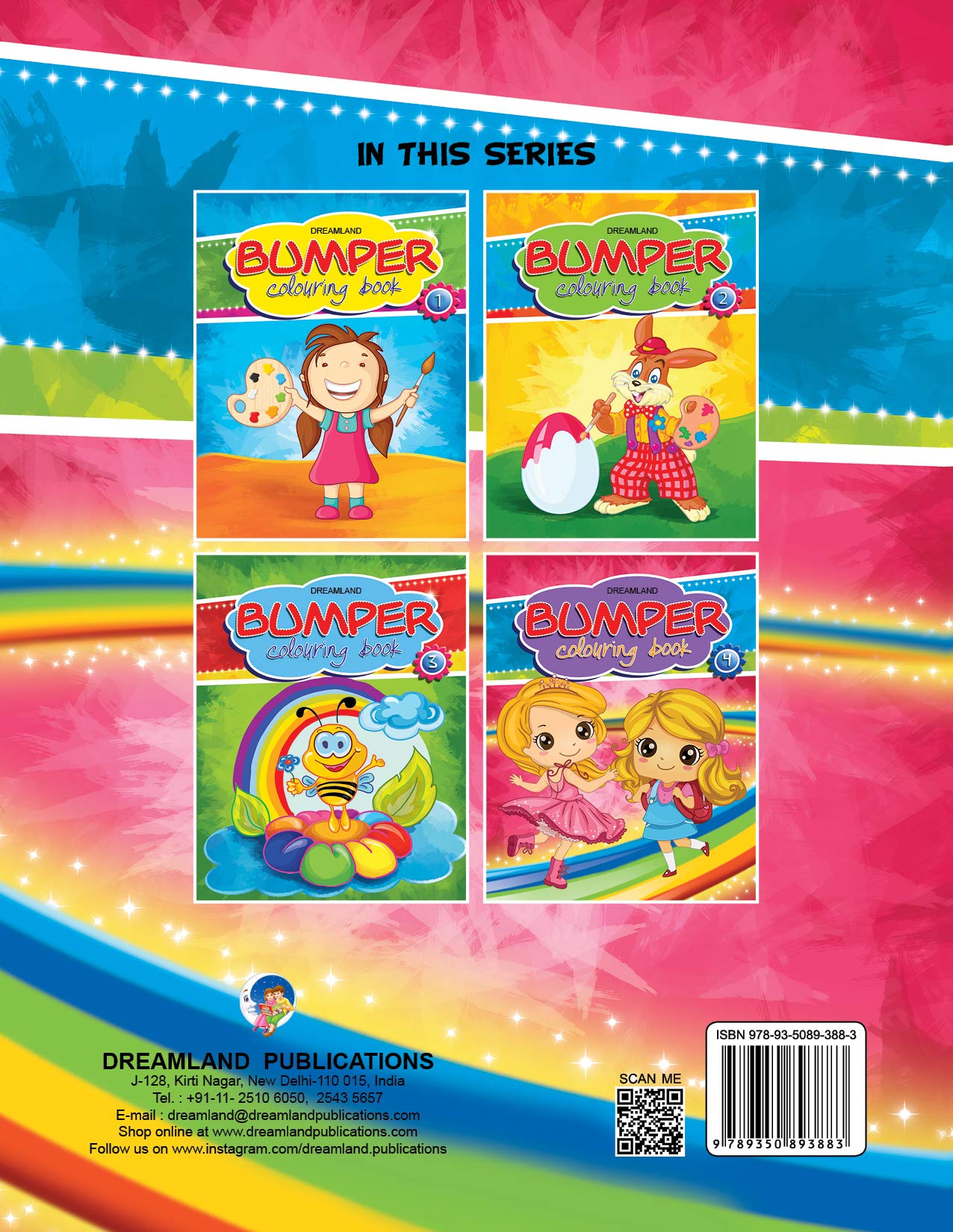 Dreamland Bumper Colouring Book - 4 - Distacart