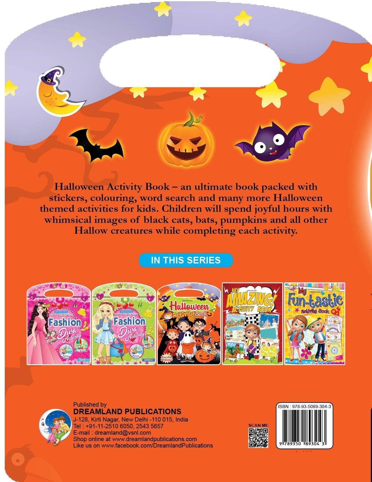 Dreamland Halloween Activity Book - Distacart