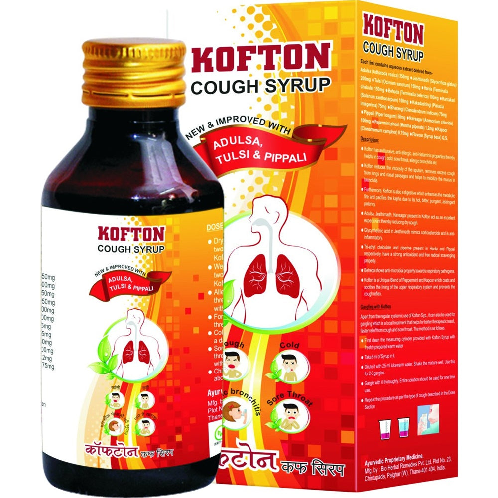 Jiwadaya Ayurveda Kofton Cough Syrup