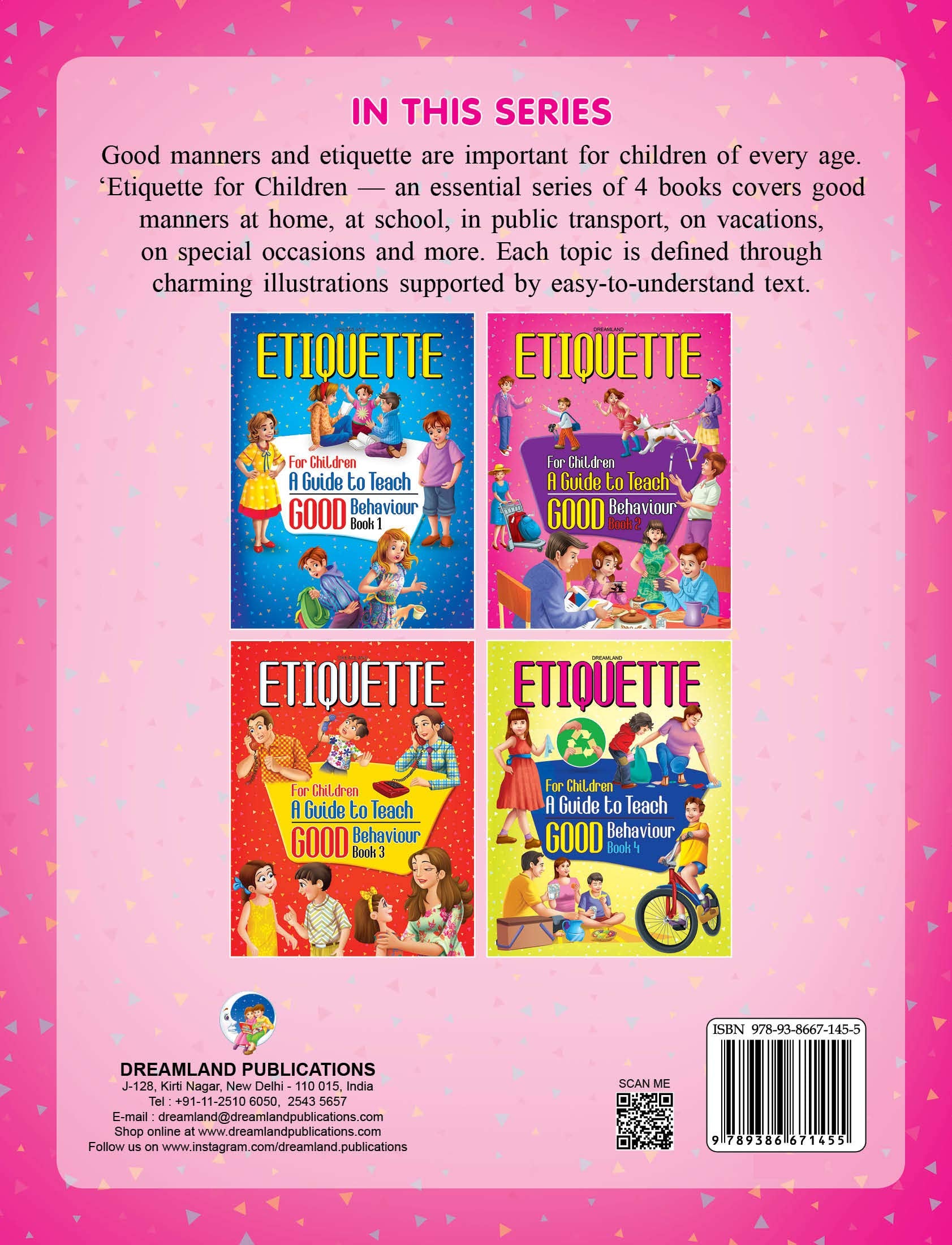 Dreamland Etiquette for Children Book 2 - A Guide to Teach Good Behaviour - Distacart