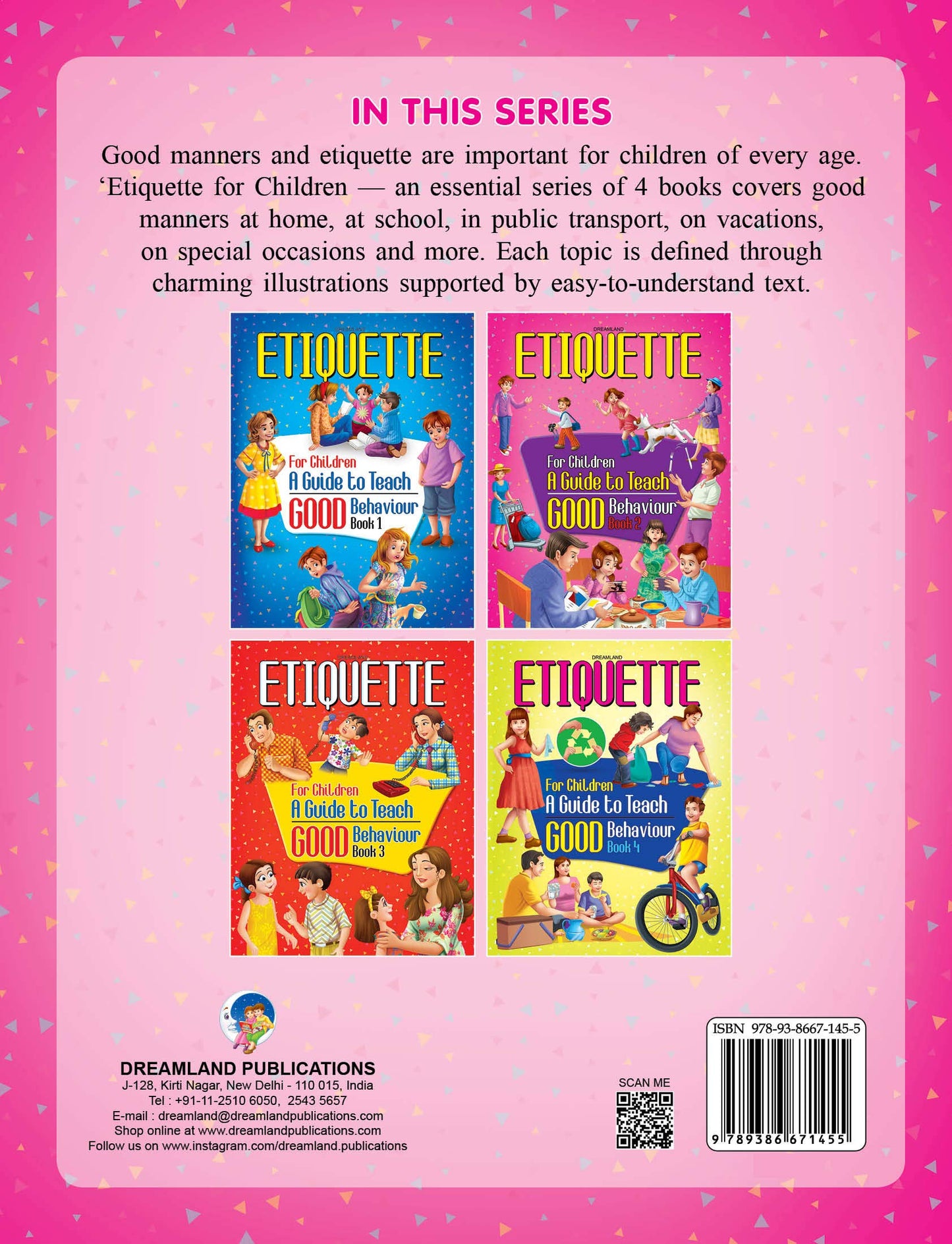 Dreamland Etiquette for Children Book 2 - A Guide to Teach Good Behaviour - Distacart