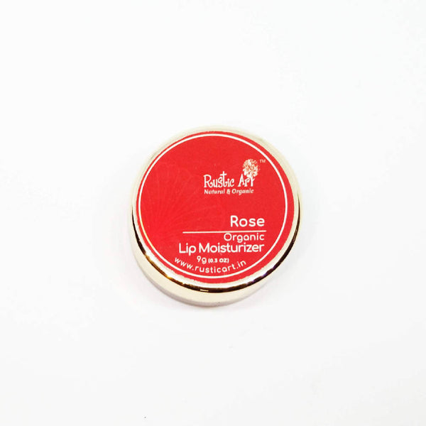 Rustic Art Rose Organic Lip Moisturizer - Distacart