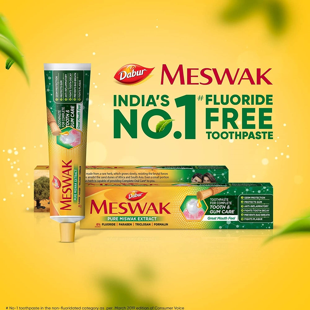 India's No1 Dabur Meswak Toothpaste 