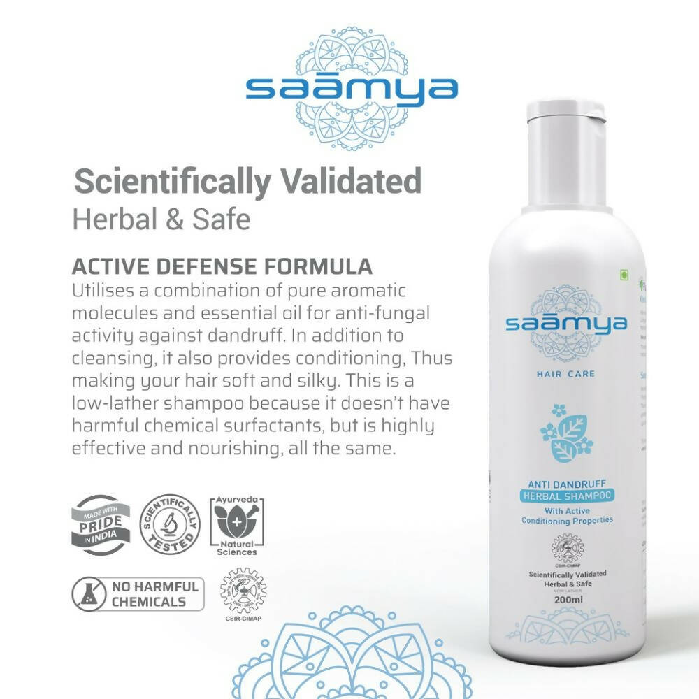 Saamya Anti-Dandruff Herbal Shampoo - Distacart