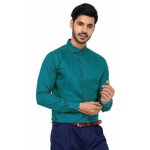 Men's Cotton Solid Full Sleeve Shirts - Distacart