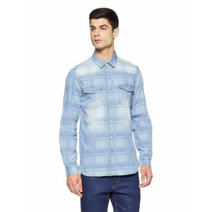 Lee Men's Checkered Regular Casual Shirt - Distacart