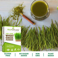 Thumbnail for Attar Ayurveda Wheat Grass Powder benefits