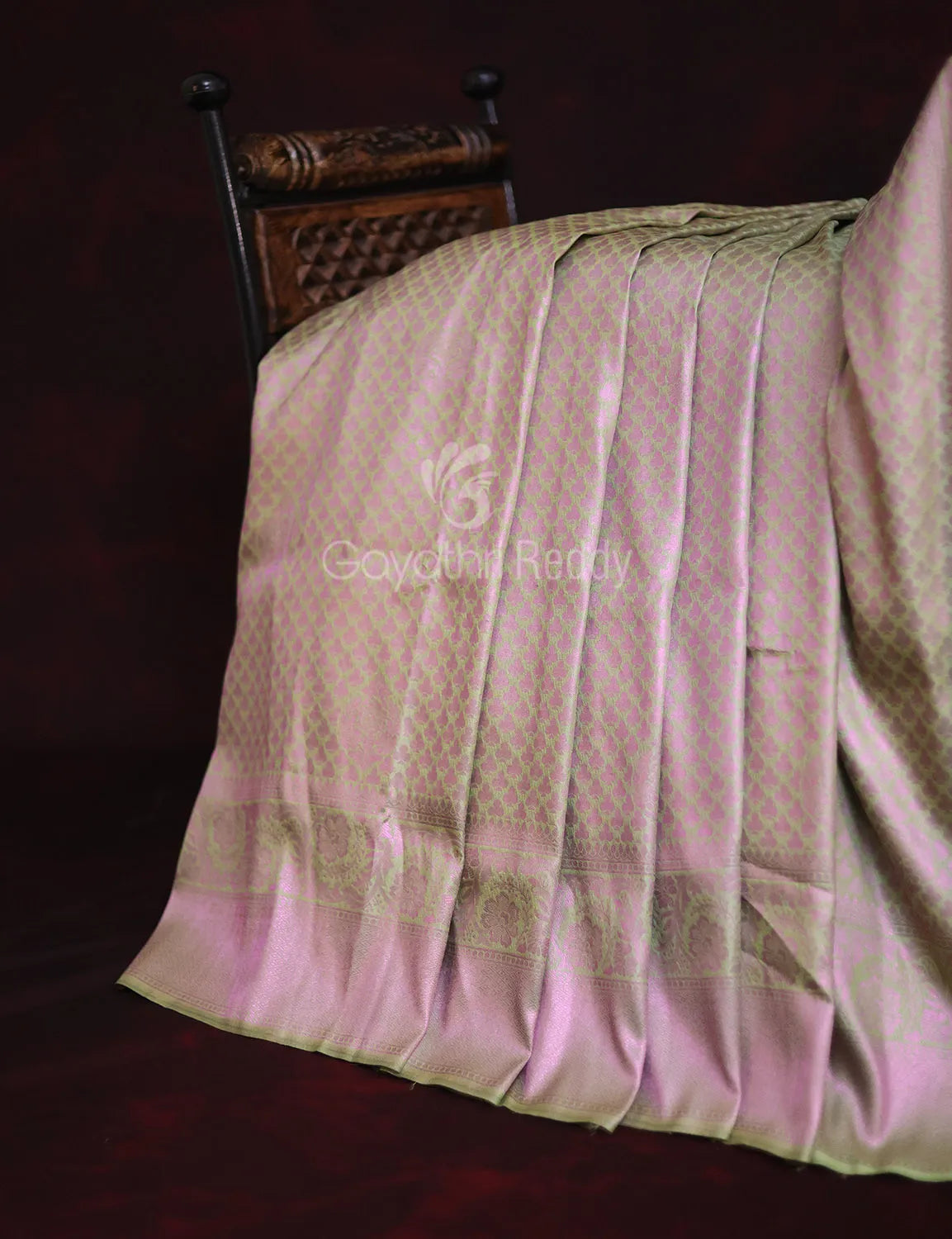 Half Mix Soft Silk Saree - HSS7 By Gayathri Reddy Designer Studio - Distacart