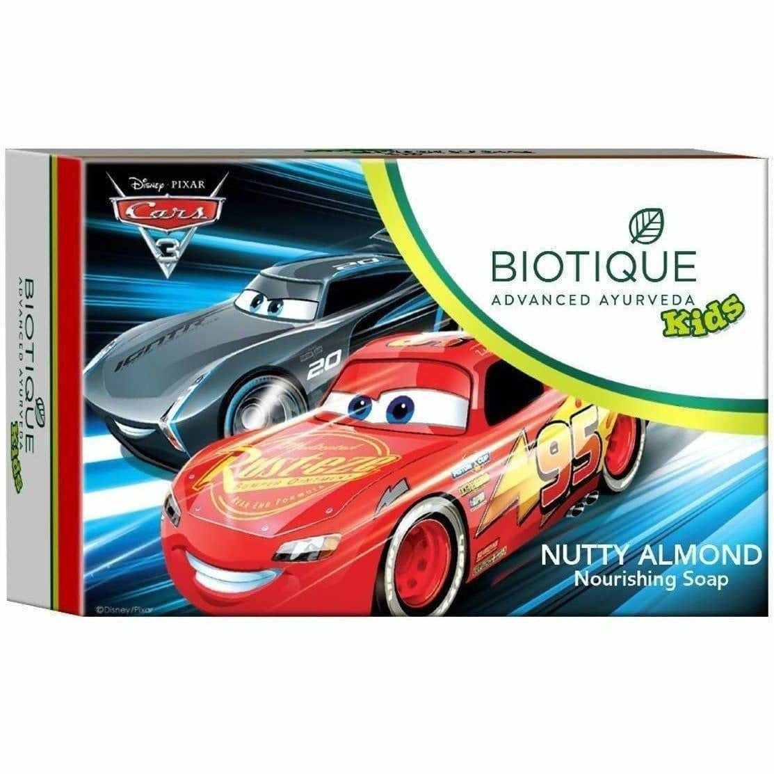 Biotique Disney Cars Bio Nutty Almond Nourishing Soap