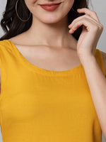 Thumbnail for Kalini Women Yellow Kurta - Distacart