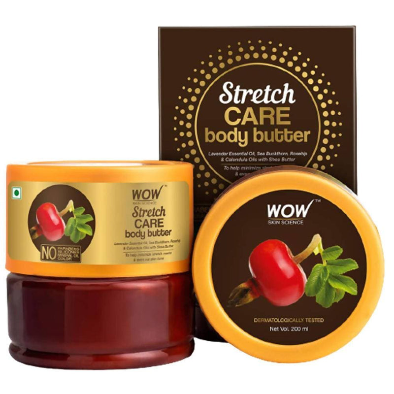 Wow Skin Science Stretch Care Body Butter - Distacart