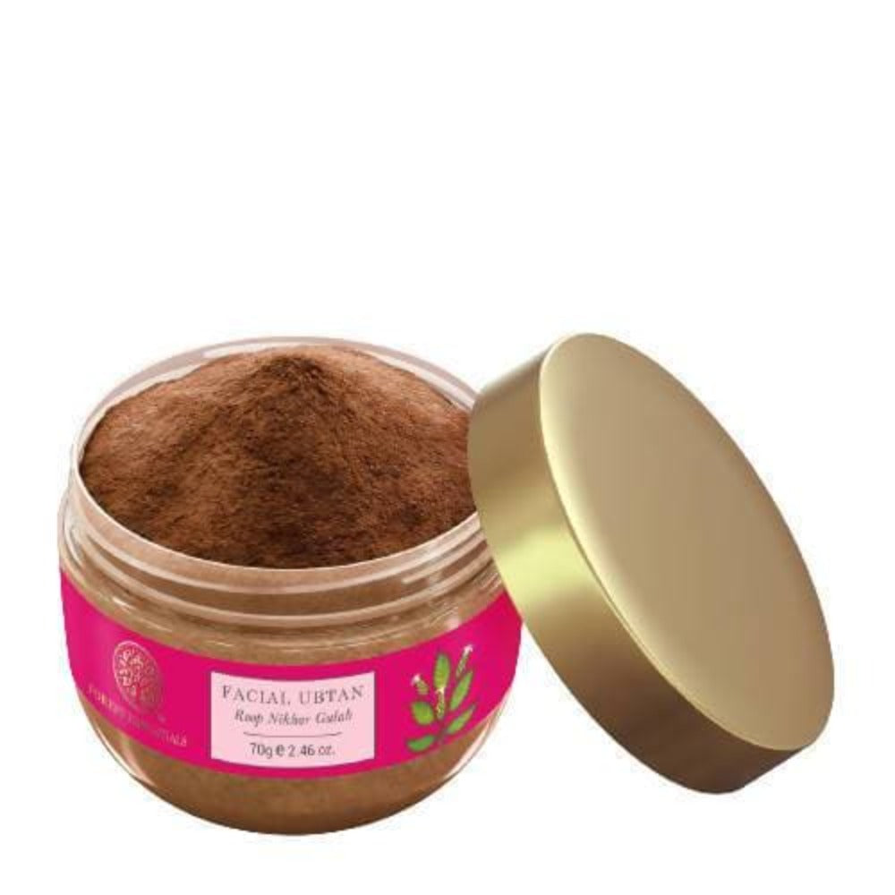 Forest Essentials Facial Ubtan Roop Nikhar & Gulab - Distacart