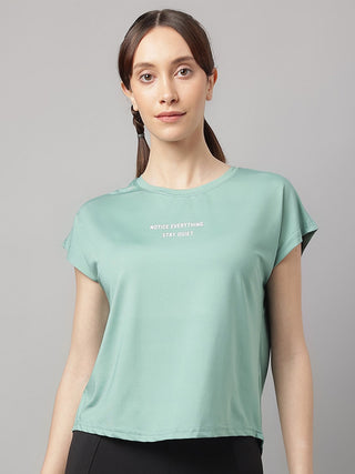 MKH Typography Printed Relaxed Fit Dri-FIT T-shirt - Distacart