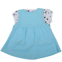 Thumbnail for NammaBaby Baby Girl's A-Line Mini Frock Dress - Blue 114 - Distacart