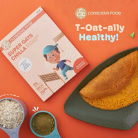 Thumbnail for Conscious Food Super Oats Chilla - Distacart